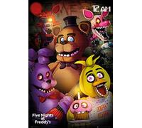 Kits de pintura de diamantes 5D Five Nights at Freddys, regalo grupal de 30 x 40 cm, mosaico bordado para decoración del hogar, regalos hechos a mano