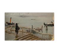 Kits de pintura de diamantes 5D para adultos y niños, Ilya Efimovich Repin View on The Grand DIY - Pintura de diamante de taladro completo