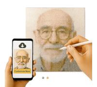 Kits de pintura de diamantes 5D personalizados para adultos, diamante personalizado con tu propia imagen, pintura de diamantes de imitación personalizada Cualquier tamaño