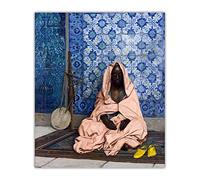 Kits de pintura El poeta negro de Jean Leon Gerome DIY 5D Full Drill Dots Paintings Picture Arts Home Wall Decor 16 x 20 pulgadas