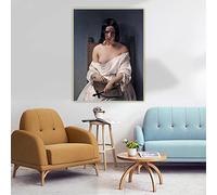 Kits de pintura Francesco Hayez Meditación sobre la historia de Italia DIY 5D Full Drill Dots Pinturas Cuadro Arte Decoración de pared del hogar 12 x 16 pulgadas