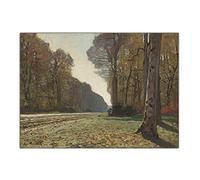 Kits de pintura Le Pave De Chailly de Claude Monet DIY 5D Puntos de perforación completa Pinturas Arte Arte Decoración de pared del hogar 12 x 16 pulgadas