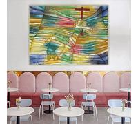 Kits de pintura Paul Klee The Lamb Abstracto DIY 5D Puntos de perforación completa Pinturas Arte Arte Decoración de pared del hogar 16 x 20 pulgadas