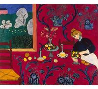 Kits de pintura The Dessert Harmony in Red Henri 1908 por Henri Matisse DIY 5D Full Drill Dots Paintings Picture Arts Home Wall Decor 16 x 20 pulgadas