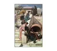 Kits de pintura William Waterhouse Diógenes DIY 5D Full Drill Dots Paintings Picture Arts Home Wall Decor 20 x 24 pulgadas