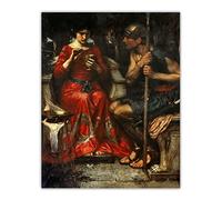 Kits de pintura William Waterhouse Jason y Medea DIY 5D Full Drill Dots Paintings Picture Arts Home Wall Decor 20 x 24 pulgadas