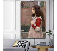 Kits de pintura William Waterhouse Julieta DIY 5D Full Drill Dots Pinturas Arte Arte Decoración de pared del hogar 20 x 24 pulgadas