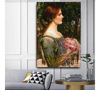 Kits de pintura William Waterhouse The Bouquet DIY 5D Full Drill Dots Paintings Picture Arts Home Wall Decor 20 x 24 pulgadas