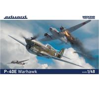 Kits De Plástico Eduard 84207 - 1:48 P-40E WARHAWK - Nuevo