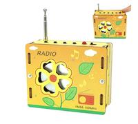 Kits de radio para montar - Juguete científico maqueta | Kit de construcción de radio para montar a sí misma, para alumnos maestros padres proyectos escolares actividades de fin de semana y ocio