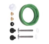 Kits de reparación de tanques de inodoro, junta a prueba de fugas, juntas de tanques de 3 pulgadas, ángulos de sellado, piezas de arandela, kit de repuesto de tanque de inodoro de fácil instalación