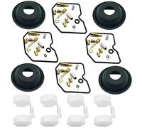 kits de reparación Kit De Reparación De Carburador De Motocicleta, Juntas Para ZRX1100 1999-2000 ZRX 1200 1100, Diafragma De Flotador 4X