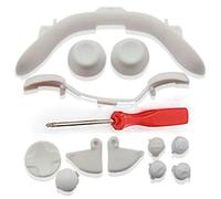 Kits de repuesto de botones completos para mando de juegos Xbox360 Xbox 360 (blanco)