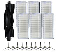 Kits de repuesto de filtro de cepillo lateral principal para aspiradora Lefant Robot Vacuum Fit para U180 M1, M2 Pro, M2 Plus LS1 N3 para OKP K8 para modelos K7 (B)
