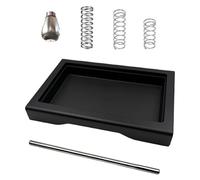 Kits de resortes de presión ajustables con bandeja de goteo de perfil bajo y tubo de acero inoxidable para máquinas de café, piezas de máquina de café espresso, resortes de máquina de espresso de