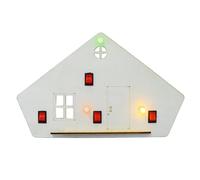 Kits de rompecabezas de madera para niños tronco de aprendizaje física círculo experimento con cambio de luz LED juguete físico casa de madera con cambio de luz LED juguete tronco para niños educación