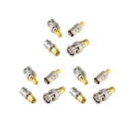 Kits de SMA una BNC 3 Juegos de Conectores de Adaptador de RF para SDR Ham Radio UV-5R UV82 V-5R5 Radio de Mano Bidireccional B