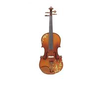 Kits De Violín Acústico De Madera Maciza Para Violín 4/4 Con Estuche, Instrumento Musical Para Principiantes Con Arco