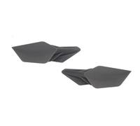 Kits De Winglets GP para Motocicleta, Alerón ala Aerodinámico, Modificación Universal para Motocicletas Carenado Lateral(Gris)