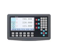 Kits DRO de 3 ejes, pantalla de lectura Digital for codificador de e lineal de 0.005mm, Sensor de regla de vidrio de rejilla(KA35 KA500 SDS2-3VA)