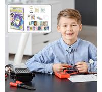 Kits Educativos de Ciencia | Circuito Científico para Niños | Tarjetas de Felicitación Luminosas y Actividades Prácticas Educativas para Niños, Niñas y Estudiantes
