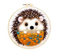 Kits For | Cartoon Wool Embroidery | Christmas Handmade Supplies Needle, Perfect For Hobbyists And Alike. Give The Present Enthusiasts