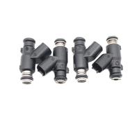 Kits inyección combustible Boquilla De Inyector Combustible Coche 4 Uds Compatible Con Para Chevy Para Aveo Para Aveo5 2006 2007 2008 1.6L FJ1023 96487553