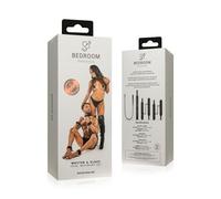 Kits marca Bedroom Fantasies Total Restraint Complete Set - Black
