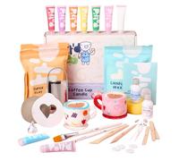 Kits Mini de Cerámica de Pott'd | Kit de Cerámica de Arcilla para Secar al Aire para Adultos | Incluye Pinturas, Pinceles y Herramientas de Cerámica | Tutorial Gratuito en Línea Paso a Paso | Perfecto