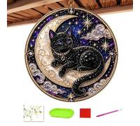 Kits para Pintar con Perlas Atrapasol Celestial con Halloween 30 cm