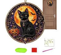 Kits para Pintar con Perlas Atrapasol Celestial Halloween 30 cm