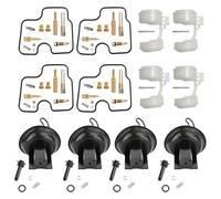 Kits Reconstrucción Carburador para CB600F PC36 CB 600 CB600 Reparación y reconstrucción de carburadores de Motocicleta Kits de Repuesto de carburador(Set 1)