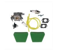 kits reconstrucción carburador Para Partner 350 351 370 390 420 Para McCulloch 333 335 338 Para Poulan 2050 2055 2115 Cebado Bomba Bujía Kit de carburador Motosierra Carburador