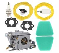 kits reconstrucción carburador Para Poulan Motosierra 2050 2150 2375 Para Wild Thing 2375LE WT-891-1 Con Junta Tapón Línea de combustible Filtro aire Carburador
