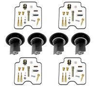 Kits reconstrucción Kit De Reparación Carburador para Yamaha FZS 600 para Fazer 1998-2003, Diafragma, Válvula Aguja, Flotador Y Émbolo Kit de reparación carburador(Conjunto 5)