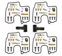 Kits reconstrucción Kit De Reparación Carburador para Yamaha ROYALSTAR Venture XVZ13TF 5JC 1999-2001. Piezas La Aguja del Diafragma Flotador Kit de reparación carburador(Conjunto 8)