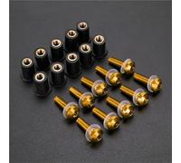 Kits Universales Pernos Carenado 5MM Para CBR600 RR 2009-2021 2022, Accesorios, Tuercas Goma Tornillos Parabrisas(Gold)