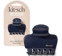 Kitsch Pinzas de pelo medianas para mujer, pinzas de sujeción fuerte para cabello grueso o fino, plástico reciclado, antideslizante, duradero, regalo ideal para mujeres, orquídea azul, 1 unidad