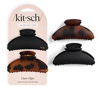 Kitsch Pinzas medianas para mujer, accesorios elegantes para el cabello grueso y fino, bonitos clips para adolescentes, juego de 2 piezas