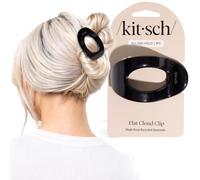 Kitsch Pinzas planas medianas para mujer, elegantes pinzas planas para el cabello, fuerte sujeción para cabello grueso y fino, antideslizantes para mayor seguridad, cómodas de llevar todo el día
