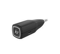 KitSound MyJack2 - Convertidor Auxiliar inalámbrico, Color Negro