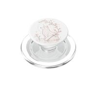 Kitsune Fox Cherry Blossoms Meditación Zen Yoga Vida Mujeres PopSockets PopGrip para MagSafe