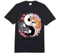 Kitsune Fox, Flor Japonesa, Kawaii y Kitsune Comfort Colors Adult Heavyweight T-Shirt