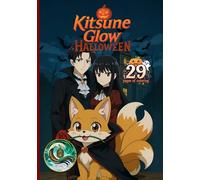 Kitsune Glow Halloween: Color the Spooky and Sparkly Night