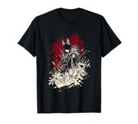 Kitsune Japanese Anime Gothic Girl Horror Aesthetic Art Camiseta