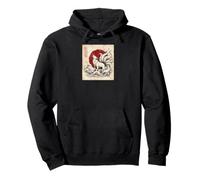 Kitsune Kaiju Spirit Fox de Nueve Colas Despierta Sudadera con Capucha