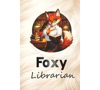 Kitsune Librarian Anime Notebook: 120 Page Lined Journal for Writing | Sensual Fox Girl Aesthetic | Fantasy | Hardcover