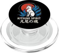 Kitsune Spirit Nine-Tailed Soul Mitología Japonesa PopSockets PopGrip para MagSafe