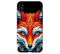 Kitsune (Zorro Japonés) | Estética de Arte Místico Carcasa para iPhone XS MAX