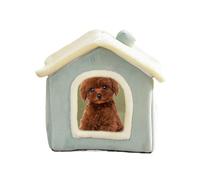 Kitten Bed Cave, Indoor Cat Shelter, Warm Cat House, Plush Cat Bed, Modern Cat Bed, Waterproof Kitten Bed Cave with Removable Cushion for Cats, Dogs and Other Small Pets